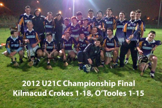 KIlmacud Crokes, U21c Champions!