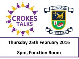 Crokes Talks