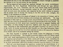 1916 Centenary Commemoration Evening