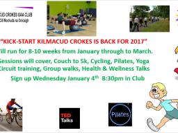 Kickstart Kilmacud Crokes is back (KKC) 2017