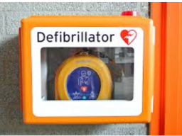 Club Defibrillator re-location