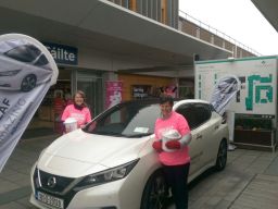 M2M Static Cycle Fundraising in Stillorgan Shopping Center