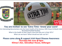 Irish Heart Disease Awareness - Extra Time