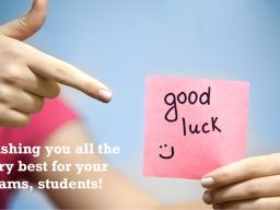 GOOD LUCK