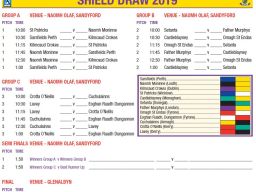 Shield Draw  -  Beacon Hospital All Ireland Sevens 