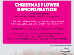 Kilmacud Crokes / BCI M2M 2020 Fundraiser Thursday Dec 5th 8pm in Club