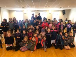 U 9's  help Mick Celebrate a "Big Birthday"