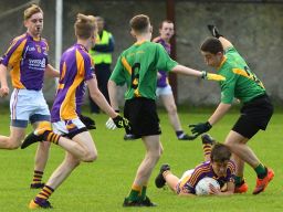 Minor E Football Championship Quarter Finals Kilmacud Crokes versus Thomas Davis