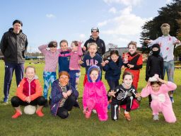 U8's dress up for Halloween