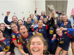 St Raphaelas Secondary School  Win Ladies Football Leinster Final 