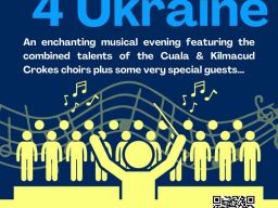 Singing in Support of Ukraine - Kilmacud and Cuala Choirs Collaborate -  Thursday May 19th