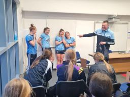 2007 (u15) ladies football team National Feile preparations 