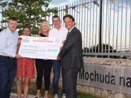 Presentation Of Funds from M2M2022 to BCI / Kilmacud Crokes Thursday July 14th