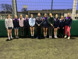 Under 16 Ladies Football Team get involved in the Lidl One Good Club Be Active theme!