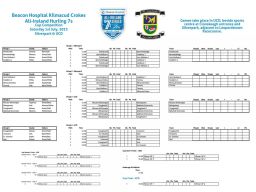 Beacon Hospital All-Ireland Hurling 7s Draw