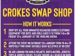 Poster with details of Swap Shop