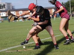 Camogie players  