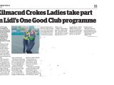 Kilmacud Crokes - Lidl One Good Club Programme
