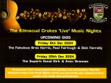 The Kilmacud Crokes Live Music Nights