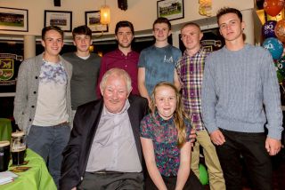NEW CLUB PATRON AND ALL-ROUND LEGEND - LARRY RYAN HONOURED!