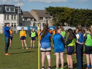 Bernard Brogan Gives his Top Tips to Our Féile Girls