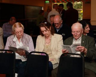 Some of the attendees at the 1916 Commemoration Night