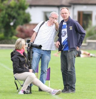 Photographs from the Group Matches