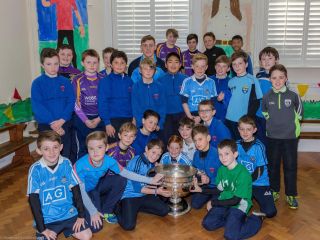 Sam comes to visit Carysfort NS