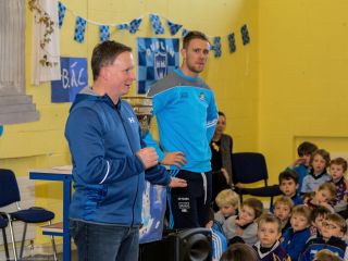 Sam comes to visit St Laurences