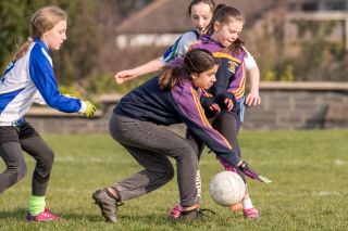 Kilmacud Under 12 Ladies In Action