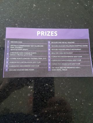 Football Monster Draw Results 