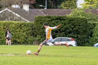 Kilmacud Crokes Under 16C Versus Ballinteer League encounter 