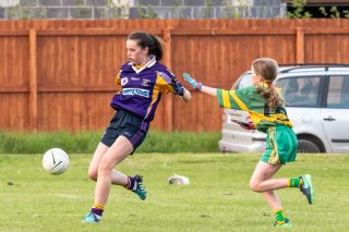 Kilmacud Crokes Under 15 Ladies Football Division 6 clash against Clann Mhuire