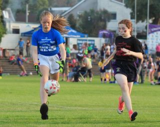 Photos from Mini All Ireland Camogie and Ladies Football Finals