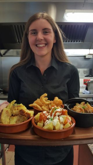 Tapas last night at the Village Cafe  - Culture night Kilmac's Style 