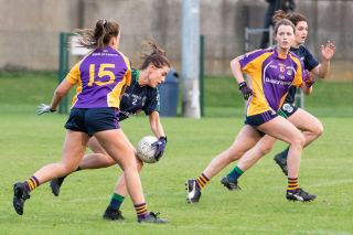 Ladies Football Kilmacud Crokes Versus Foxrock Cabinteely  Snr Championship Semi Final Saturday 22nd Sept