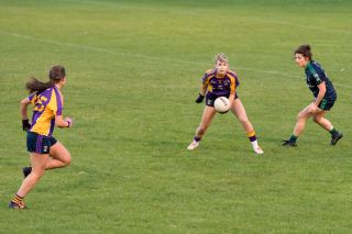 Ladies Football Kilmacud Crokes Versus Foxrock Cabinteely  Snr Championship Semi Final Saturday 22nd Sept