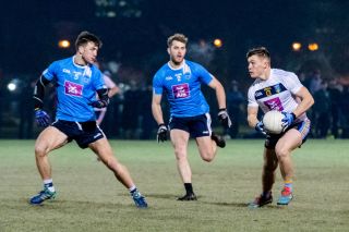 Sigerson Cup UCD v DCU   Kilmacud Crokes Contingent in Action 