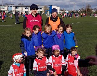 Nursery Girls Attend Their First Cuala Blitz