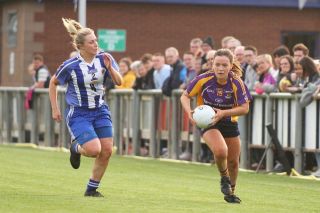 Ladies Senior Football Team top table in Championship