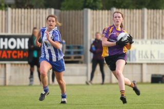 Ladies Senior Football Team top table in Championship