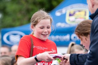 Photo's from the Camogie / Ladies Football BOI Mini all Irelands