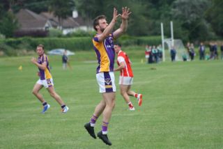 AFL1 League game with Local Rivals Cuala ends in a draw