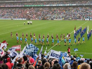 Kilmacud Crokes Supporting the Senior Ladies All Ireland Final