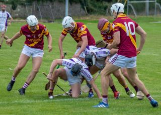 Kilmacud Crokes AHL3 team  Win Promotion Playoff Away to St Maurs