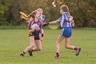Kilmacud Crokes Under 13 Ladies Football Cup Final versus Ballyboden