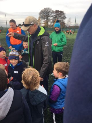 When Sam & Brendan and Joe Schmidt  Visited  the Nursery !!