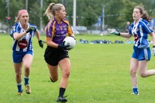 KCC Junior team ve Ballyboden C in the Adult League Cup Division 5.