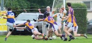 Junior 1 Football Championship 1st round game Kilmacud Crokes Versus Castleknock