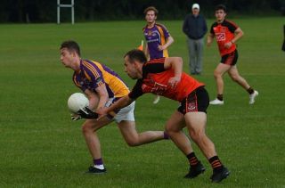 Go Ahead Adult Football League Division Four South Kilmacud Crokes versus Ballinteer St Johns